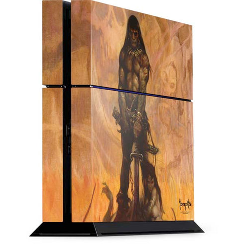 Frazetta Barbarian PS4 Console Skin